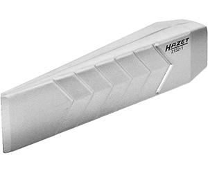 HAZET Cale droite 2132-1 - Cale de fendage droite en aluminium pour couper des arbres ou des troncs