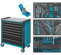 Hazet Chariot 179NXL-7/265 L959xP518xH1020mm 600kg 7 tiroirs 265 pcs. acier bl - 179NXL-7/265