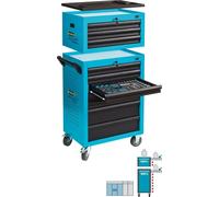 Hazet Chariot D'Atelier Assistant Avec Boîte D'Accessoires 10 Tiroirs 178N-10