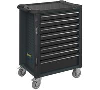 HAZET Chariot D'Atelier Assistant En Anthracite Vide Avec 8 Tiroirs 179N-8-RAL