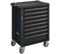 HAZET Chariot D'Atelier Assistant En Noir-Gris Vide Avec 8 Tiroirs 179N-8-RAL70