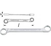 HAZET Clé À Anneaux Double Profil Traction Hexagonal 21x23 610N-21X23