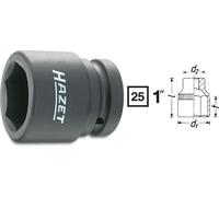 HAZET Clé À Chocs 46Mm 1" 25Mm Extérieur Hexagonal 1100S-46