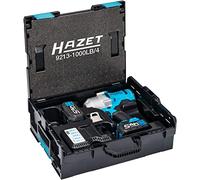 HAZET hocs à batterie 9213-1000LB/4 Outil pour desserrer et serrer les composants, Simple, flexible, Lot de 4 pièces en L-Boxx, Pardeserrage maximal 1400 nm, Équerre 20 mm