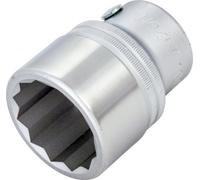 Hazet 1000Z-34 Douille carré creux 20 mm/profil à 12 pans extérieurs Taille 34 longueur 60 mm