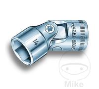 HAZET Clé à douille hexagonale avec cardan 3/8 10 MM 43 MM