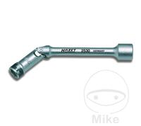 HAZET Douille pour bougies de préchauffage 2530 – Carré creux 10 mm (3/8 pouce) Profil 6 pans 140 mm