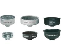 HAZET Clé à filtre à huile 2169/6 I 3/8 pouce (10 mm) carré I Profil extérieur hexagonal I 6 pièces I Pour un travail sûr et propre '.