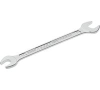 HAZET Clé à fourche double 450N-13X17 chromée I Position de la mâchoire : 15 degrés, sortie : profil extérieur hexagonal, ouverture de clé : 13 x 17 mm I Tige avec profil en double T robuste