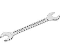 HAZET clé à fourche double 450N-22X24 chromée, ouverture de clé : 22 x 24 mm - Position de la mâchoire : 15° - Tige avec profil en double T extra-stable HAZET - Fabriqué en Allemagne