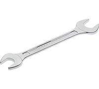 HAZET clé à fourche double 450N-27X32 chromée, ouverture de clé : 27 x 32 mm - Position de la mâchoire : 15° - Tige avec profil en double T extra-stable HAZET - Fabriqué en Allemagne