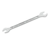 HAZET clé à fourche double 450N-8X10 chromée, ouverture de clé : 8 x 10 mm - Position de la mâchoire : 15° - Tige avec profil en double T extra-stable HAZET - Made in Germany
