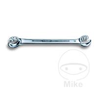 HAZET Clé double étoile ouverte 11X13