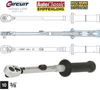 Hazet 6111-1CT Clé dynamométrique carré massif 10 mm longueur 389 mm Nm 20 - 120