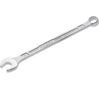 HAZET : Clé mixte 600N-11 chromée I Tête de clé mixte coudée à 15 degrés - Sortie : hexagone double extérieur, ouverture de clé : 11 mm, tige avec profil en double T extra-stable HAZET'.