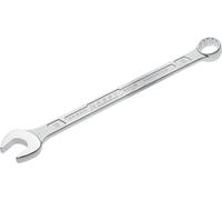 HAZET : Clé mixte 600N-18 chromée I Tête de clé mixte coudée à 15 degrés - Sortie : hexagone double extérieur, ouverture de clé : 18 mm, tige avec profil en double T extra-stable HAZET'.