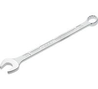 HAZET : Clé mixte 600N-22 chromée I Tête de clé mixte coudée à 15 degrés - Sortie : hexagone double extérieur, ouverture de clé : 22 mm, tige avec profil en double T extra-stable HAZET'.