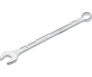 HAZET : Clé mixte 600N-23 chromée I Tête de clé mixte coudée à 15 degrés - Sortie : hexagone double extérieur, ouverture de clé : 23 mm, tige avec profil en double T extra-stable HAZET'.