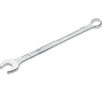 HAZET : Clé mixte 600N-27 chromée I Tête de clé mixte coudée à 15 degrés - Sortie : hexagone double extérieur, ouverture de clé : 27 mm, tige avec profil en double T extra-robuste HAZET'.