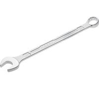 HAZET : Clé mixte 600N-28 chromée I Tête de clé mixte coudée à 15 degrés - Sortie : hexagone double extérieur, ouverture de clé : 28 mm, tige avec profil en double T extra-stable HAZET'.