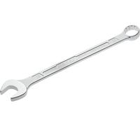 HAZET : Clé mixte 600N-29 chromée I Tête de clé mixte coudée à 15 degrés - Sortie : hexagone double extérieur, ouverture de clé : 29 mm, tige avec profil en double T extra-robuste HAZET'.