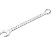 HAZET : Clé mixte 600N-32 chromée I Tête de clé mixte coudée à 15 degrés - Sortie : hexagone double extérieur, ouverture de clé : 32 mm, tige avec profil en double T extra-stable HAZET'.