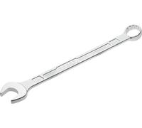 HAZET : Clé mixte 600N-34 chromée I Tête de clé mixte coudée à 15 degrés - Sortie : hexagone double extérieur, ouverture de clé : 34 mm, tige avec profil en double T extra-stable HAZET'.