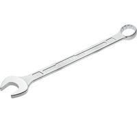 HAZET : Clé mixte 600N-41 chromée I Tête de clé mixte coudée à 15 degrés - Sortie : hexagone double extérieur, ouverture de clé : 41 mm, tige avec profil en double T extra-stable HAZET'.