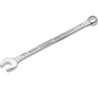 HAZET : Clé mixte 600N-7 chromée I Tête de clé mixte coudée à 15 degrés - Sortie : hexagone double extérieur, ouverture de clé : 7 mm, tige avec profil en double T extra-stable HAZET'.