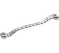 Hazet 612N-11X13 Clé polygonale double ouverte Ouverture de clé (métrique) 11 - 13 mm