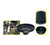 HAZET Clé pour filtre à huile 2169-76K Carré creux 12,5 mm (1/2 pouce) Profil rainuré