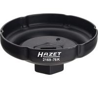 HAZET Clé pour filtres à huile 2169-76K ∙ Carré creux 1/2 pouce (12,5 mm) ∙ P...