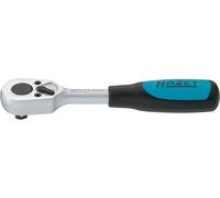HAZET Cliquet réversible 863P ∙ Carré massif 1/4 pouce (6,3 mm) ∙ Longueur : ...