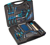 Hazet Coffre à outils - Hauteur x Largeur x Profondeur: 105 x 445 x 360 mm - Nombre d'outils: 56 - 1520/56