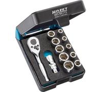 HAZET Coffret Clés à Douille 13 Pièces 6,3 mm 1/4" Profil Traction 863