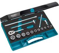 Hazet Coffret de Douilles 10mm 3/8 " Außen-sechskant-tractionsprofil 16-teilig