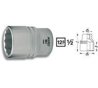 HAZET Douille 12,5Mm 1/2" - Profil De Traction 900AZ-9/16
