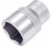 HAZET Douille 900-25 I carré d'entraînement de 12,5 mm, ouverture de e 25 mm, avec moletage I douille avec surface chromée et polie pour actionnement manuel'.