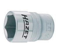 HAZET Douille 900-8 I carré d'entraînement de 12,5 mm, ouverture de clé de 8 mm, avec moletage I douille avec surface chromée et polie pour actionnement manuel'.