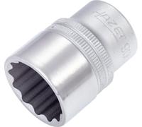 Douille 12 pans extérieurs 23 mm Longueur: 41.5 mm Hazet 900Z-23 Propulseur: 1/2\ (12.5 mm) 1 pc(s)