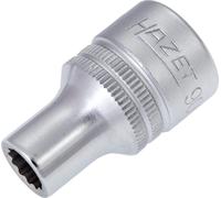 HAZET Douille 900Z-8 ∙ Carré creux 1/2 pouce (12,5 mm) ∙ Profil Traction à 12...