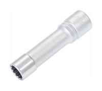 Hazet 900TZ-13 Douille carré creux 12,5 mm/profil traction à 12 pans extérieurs Taille13 longueur 85 mm