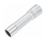 Hazet 900TZ-14 Douille carré creux 12,5 mm/profil traction à 12 pans extérieurs Taille14 longueur 85 mm