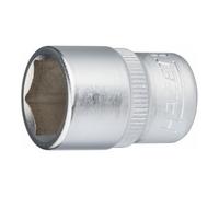 HAZET Douille 850-12 carré creux 6,3 mm profil traction 6 pans extérieurs Taille 12 longueur 25 mm