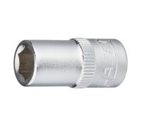 Hazet 850-7 Douille carré creux 6,3 mm/profil traction à 6 pans extérieurs Taille 7 longueur 25 mm