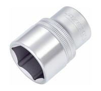 HAZET Clé à douille 900-24 – 24 mm – Carré 1/2 pouce (12,5 mm) – Surface chromée et polie