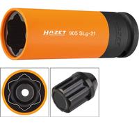 HAZET Douille à choc, pour visseuse (profil spécial) 905SLG-21 Carré creux 12,5 mm (1/2 pouce) 19