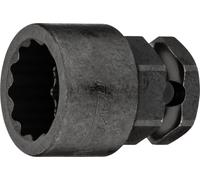 HAZET Douille à chocs 900SZ6-21 ∙ Carré creux 1/2 pouce (12,5 mm), 6 pans ext...