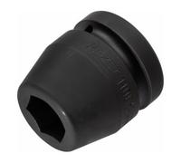 HAZET 1100S-24 Clé à douille à chocs ∙ Hexagonale ∙ Carré creux 1 pouce (25 mm) ∙ Profil hexagonal extérieur ∙ 24 mm