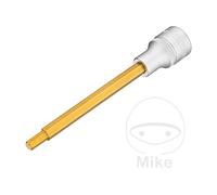 HAZET Douille tournevis 6 pans, 1/2 pouce, longue Revêtement TiN, Hexagonal: 6 mm HAZET Quantité:1